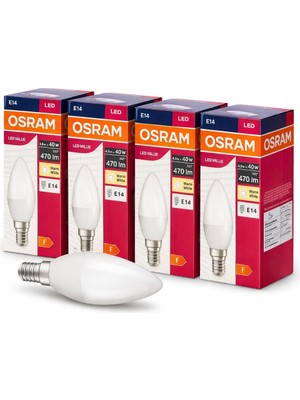 1001 LED Mum Ampul 4.9W (40W Eşdeğer) E14 Duy 470 Lümen – Dekoratif LED Ampul – Dim Edilemez – E