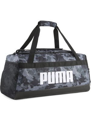 1001 Puma Challenger Aop M S Bag Unisex Yetişkin Spor Çantası Puma Black-Camo Aop x