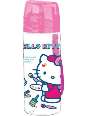 1001 Hello Kitty 500ML Plastik Matara, Çok Renkli