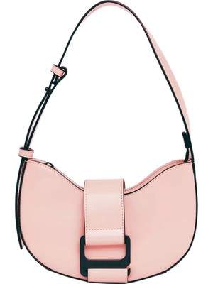 1001 Off Duty Round SHOULDERBAG22 H Kadın Çanta, Pembe, Tek Beden
