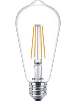 1001 Corepro 7W (60W Replacement) ST64 LED Ampul, Kısılamaz, E27 Edison Vidası, Sıcak Beyaz 2700K, Ş