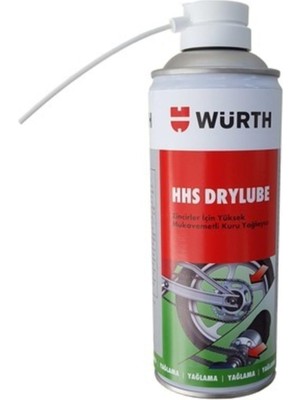 1001 Würth Hhs Drylube Kuru Zincir Yağlayıcı 400 Ml. Made In Germany
