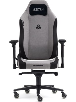 1001 Titanseat Throne Gray Kumaş Oyuncu Koltuğu