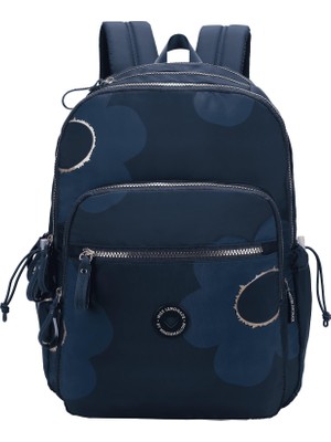 1001 Backpack Garden Navy Sırt Çantası