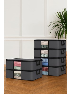 1001 Pencereli Baza Hurç Baza Altı Düzenleyici Set (64 * 45 * 22 Cm, Adet, 6)