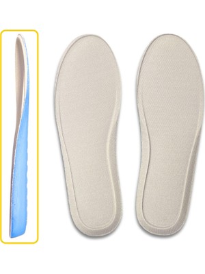 1001 Memory Foam Ortopedik Ayakkabı Tabanlık, Visco Konfor Rahat Spor Ayakkabı Tabanı, Erkek, Kadın