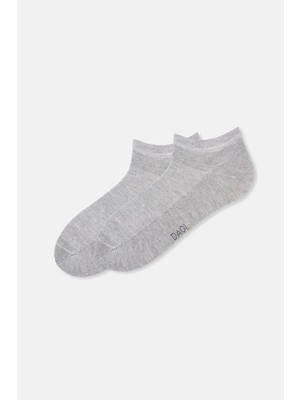 1001 Aksesuar 6926 Erkek Bambu Patik Çorap, Örme