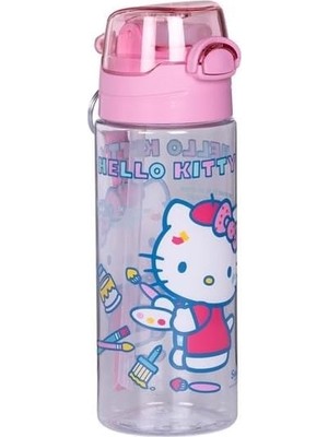 1001 Lisanslı Tritan Matara, 500 Ml, Pembe