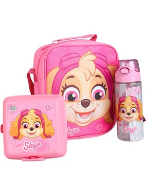 1001 Dekomus Ile Yeni Sezon Lisanslı Paw Patrol Okulda Macera Koleksiyonu Termoslu Beslenme Çantası