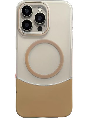 iPhone 16 Pro Velar Magsafe Kapak - Çöl Titanyum