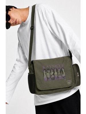 Fuddy Moda Unisex Katseye Baskılı Kpop Postacı Çantası