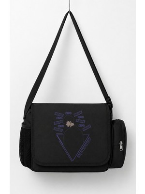 Fuddy Moda Unisex Solo Leveling Arise Anime Baskılı Postacı Çantası