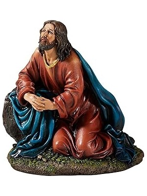 Jesus Christ Agony In The Garden Statue, 13 cm