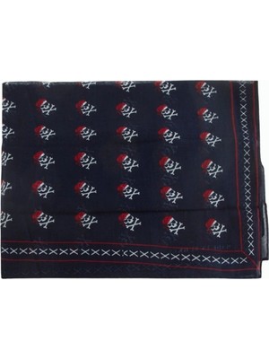 Ronanna Buğz Kuru Kafa Desenli Bandana 50*50