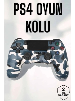 Ronanna Buğz Ps4 Oyun Kolu Kamuflaj Desenli Joystick