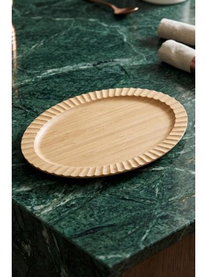 Bambum Crumble - Oval Tabak Büyük