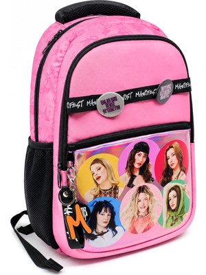 Manifest Lisanslı Toz Pembe Collection Okul Sırt Çantası