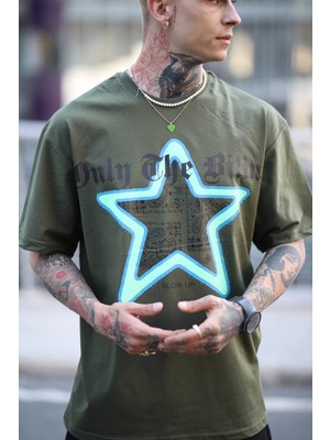 Blow Up Future Gen Bilind Hak Oversize Erkek T-Shirt 141646