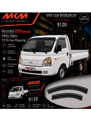 Mkm Hyundai H100 Kamyonet (1996-2004) Uyumlu 2'li Ön Cam Rüzgarlığı Takımı