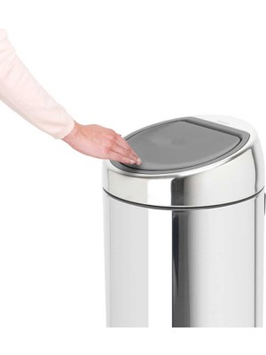 Brabantia Brıllıant Steel Dokunmatik Çöp Kutusu – 2 x 20 L