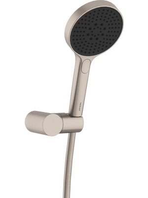 Artema Core Round A4591434 El Duşu 3f, 120 Mm, Fırçalı Nikel