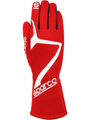 Sparco Land Fia Onaylı Yarış Eldiveni 8 Numara Kırmızı (Xs)