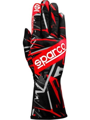 Sparco K-Rookıe Karting Eldiveni 9 Numara Kırmızı S