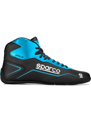 Sparco K-Pole Karting Ayakkabısı Siyah Mavi 36  Numara