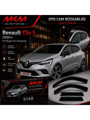 Mkm Renault Clio 5 (2020 ve Sonrası) Uyumlu 4'lü Mugen Cam Rüzgarlığı Takımı