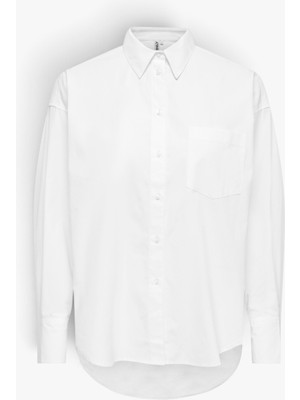 Only Onlvırana L/s Shırt Wvn Erkek Beyaz Gömlek - 15381158