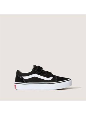 Vans Old Skool V Çocuk Siyah Sneaker