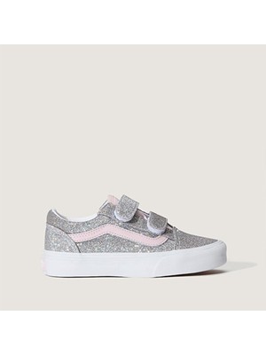 Vans Old Skool V Çocuk Gri Sneaker