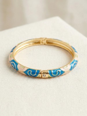 Zerafet Store Lapis Lazuli ve Altın Sarmaşık Bileklik