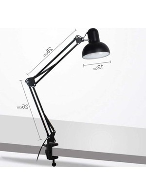 Frefly Store 3 Eklemli Ayarlanabilir Masa Lambası, Sıkıştırma Yöntemi ile Kullanım