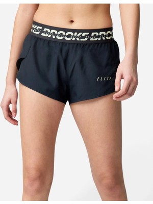 Brooks Pr Elite Shorty 3" Kadın Siyah Şort 221767028