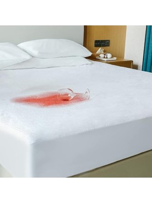 Frefly Store Pamuklu Sıvı Geçirmez Yatak Koruyucu Çarşaf - 160X200 cm