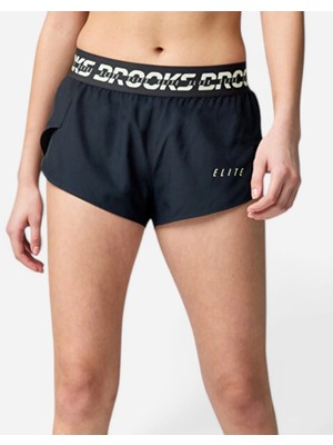 Brooks Pr Elite Split Short Kadın Siyah Şort 221768028