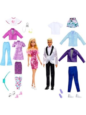Frefly Store Barbie ve Ken Kıyafet Seti