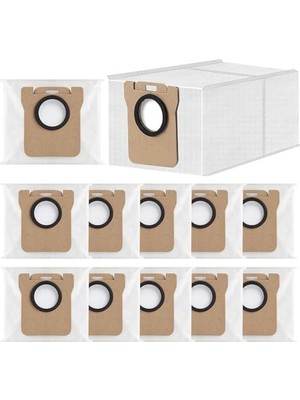 Frefly Store Büyük Kapasiteli 12 Toz Torbası | Uyumluluk Için Xiaomi X10+ X20+ Modelleri