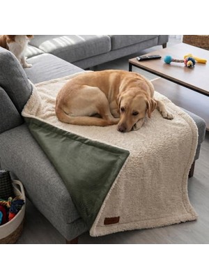 Frefly Store Su Geçirmez Kedi ve Köpek Battaniyesi, Yumuşak Kumaş