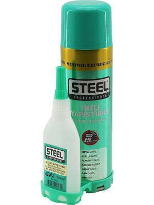 Altaylar Tedarik Steel CK-2769 500ML+ 100GR Hızlı Yapıştırıcı