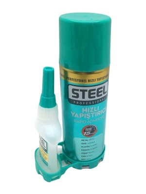 Altaylar Tedarik Steel 200ML+20GR Orta Hızlı Yapıştırıcı