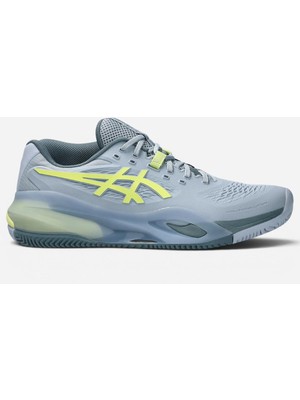 Asics Gel-Resolution x Clay Erkek Gri Tenis Ayakkabısı 1041A485-402