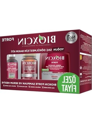 Frefly Store Saç Dökülmesine Karşı Yoğun Bakım Kiti, Şampuan ve Serum ile 3'lü Paket