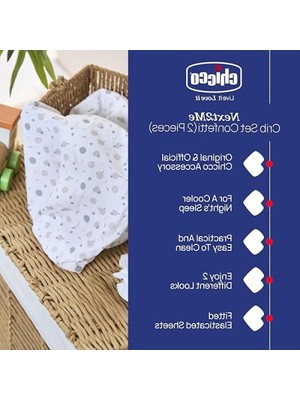 Frefly Store Yumuşak Pamuklu Iki Parça Çarşaf Seti - N2M Confetti