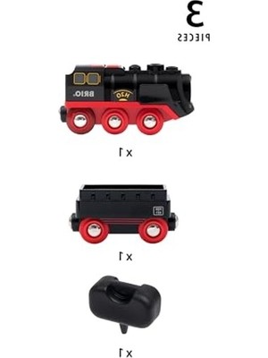 Frefly Store 33884 Pilli Buharlı Tren