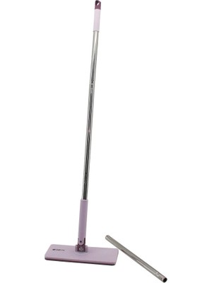 Altaylar Tedarik Otomatik Bez Değiştiren Mop Sap Çek=bez Bırak - Sap It=bez Tut 360° BAŞLIK=9.5X25CM- SAP:115CM