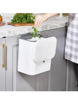 Frefly Store Çöp Kovası, 15 Litre Kapasite ve Duvara Asılabilir Tasarım ile Kullanışlı