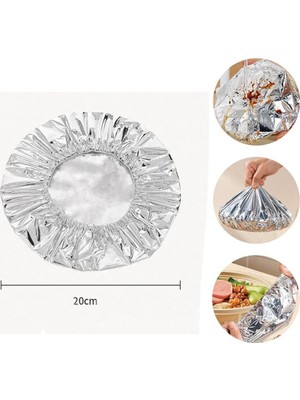 Altaylar Tedarik 20 Paket Plastic Cover 10PCS Folyo Çok Amaçlı Tabak - Mini Tencere Bone Kapak Toplamda 200 Adet Gönderilir