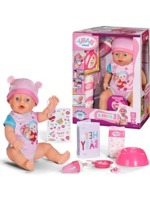 Frefly Store Fonksiyonel Oyuncak Bebeği, 43 cm Boyutunda 10 Eğlenceli Özellik